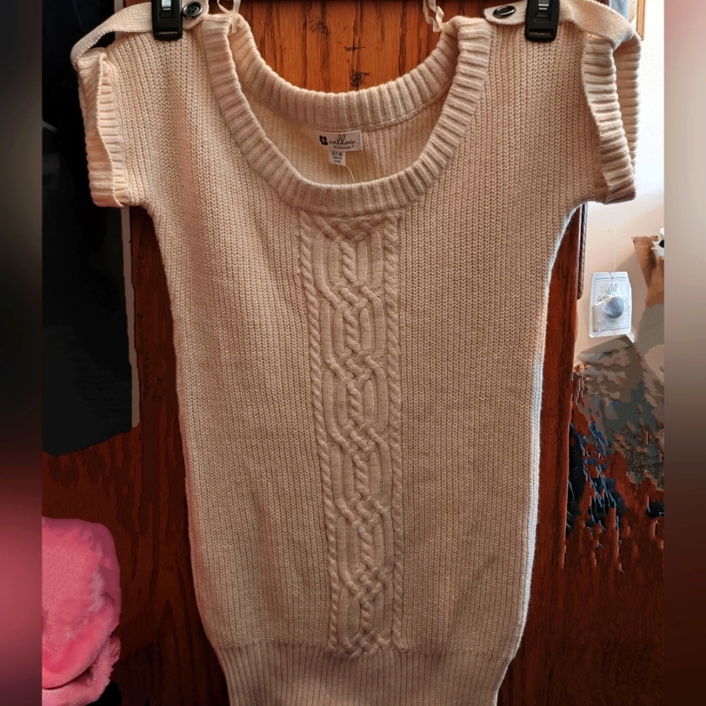 Off the shoulder sweater size small